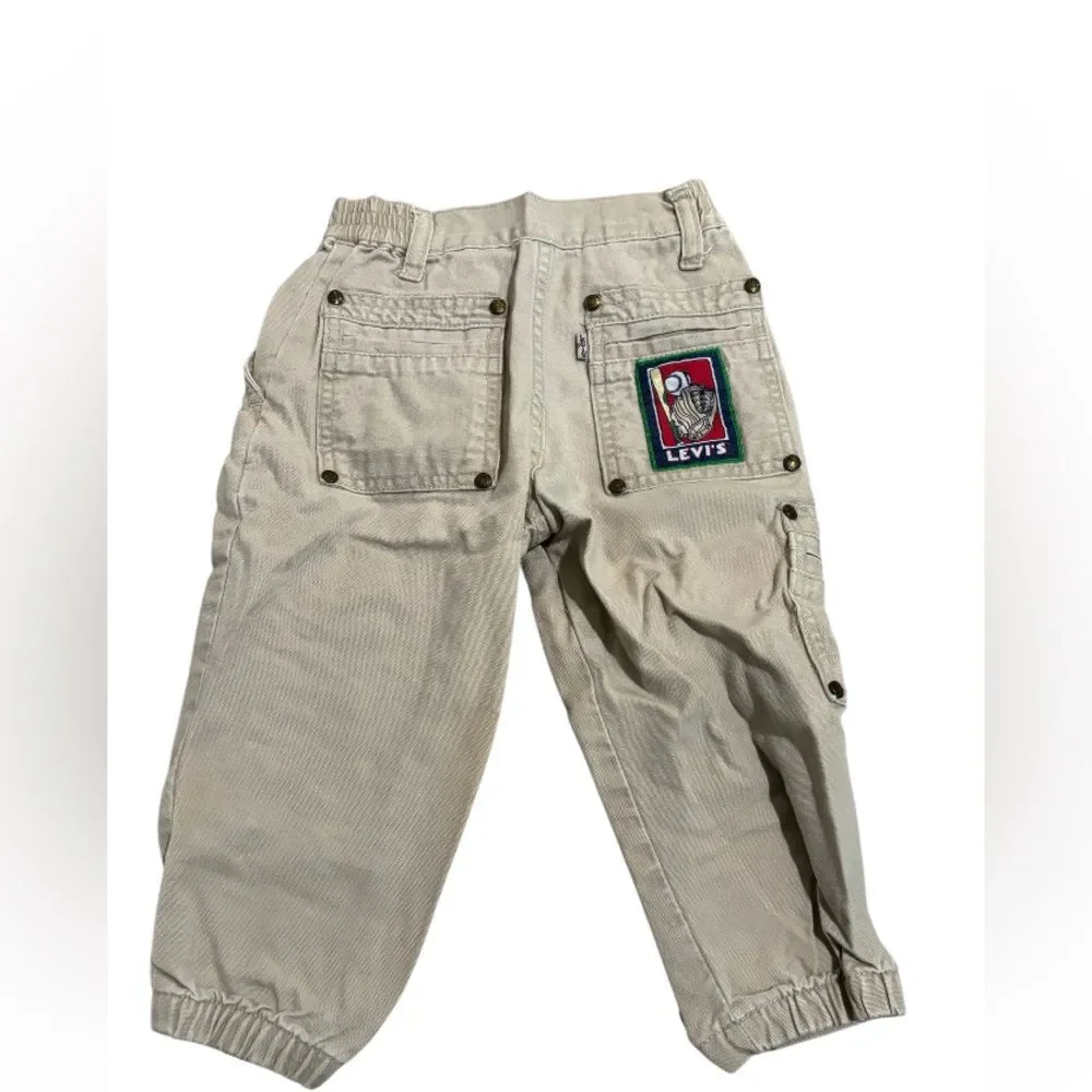 Levi's Jeans Toddler Size 4 Little Levis Made in USA Cargo